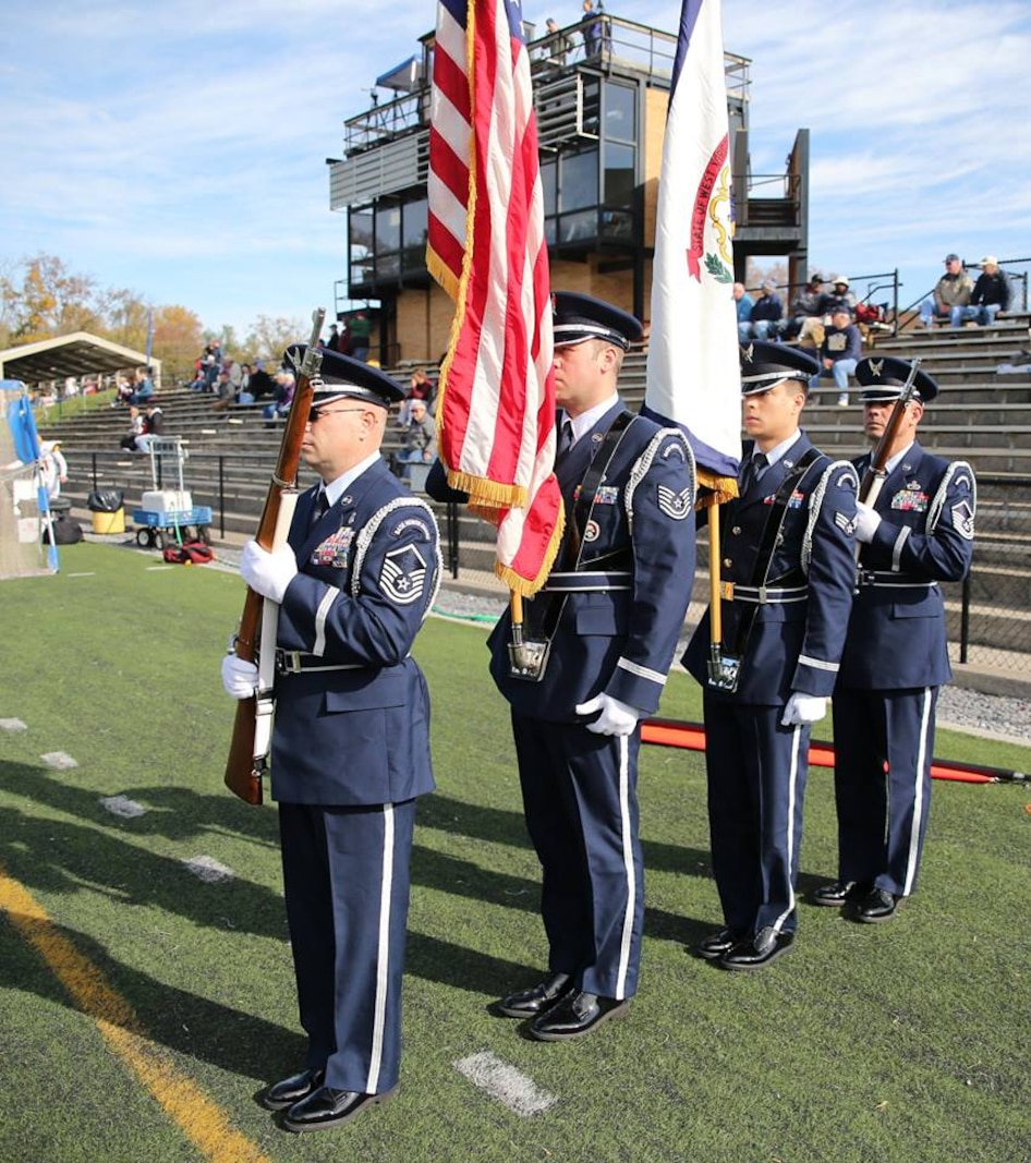 167th Airlift Wing Base Honor Guard, Shepherd University