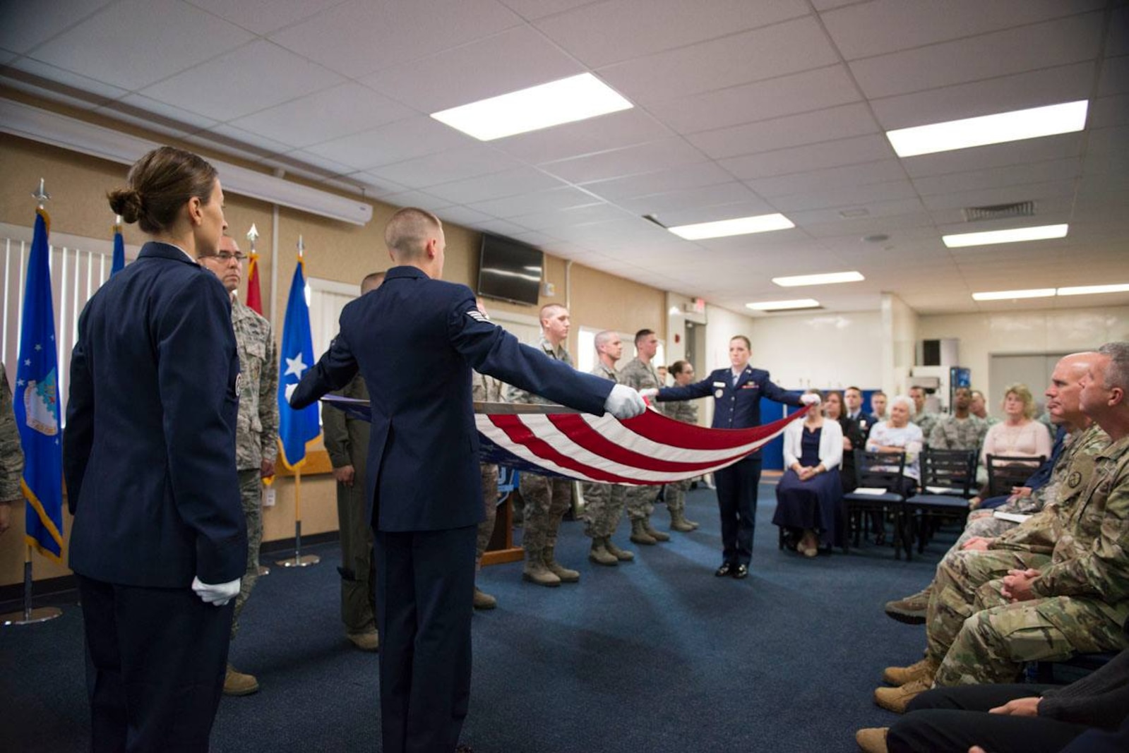 Flag Folding