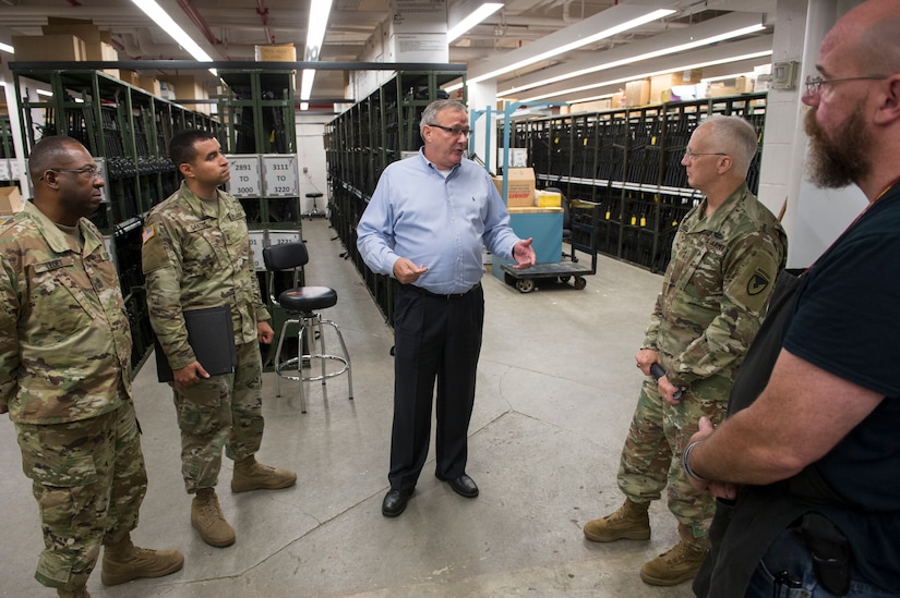 Reserve unit lends helping hand to meet inventory requirement at West Point
