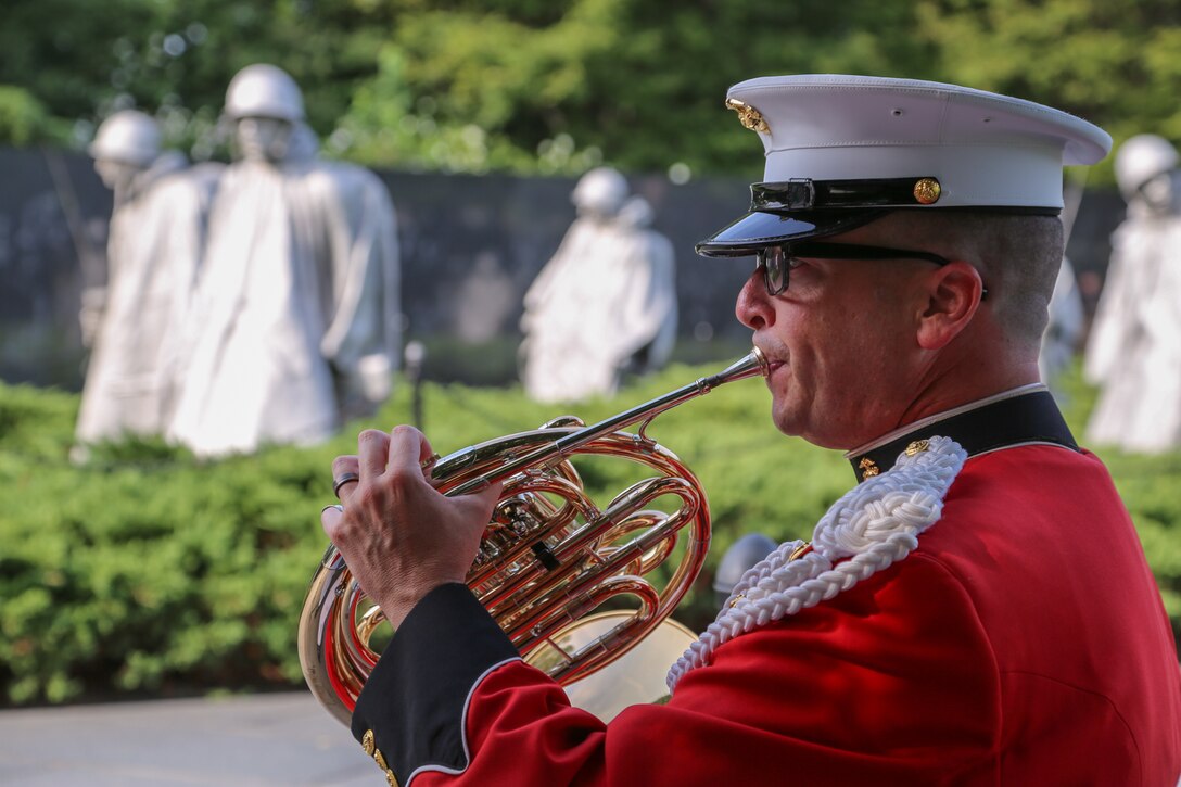 Wreath Laying at Korean War Veterans Memorial