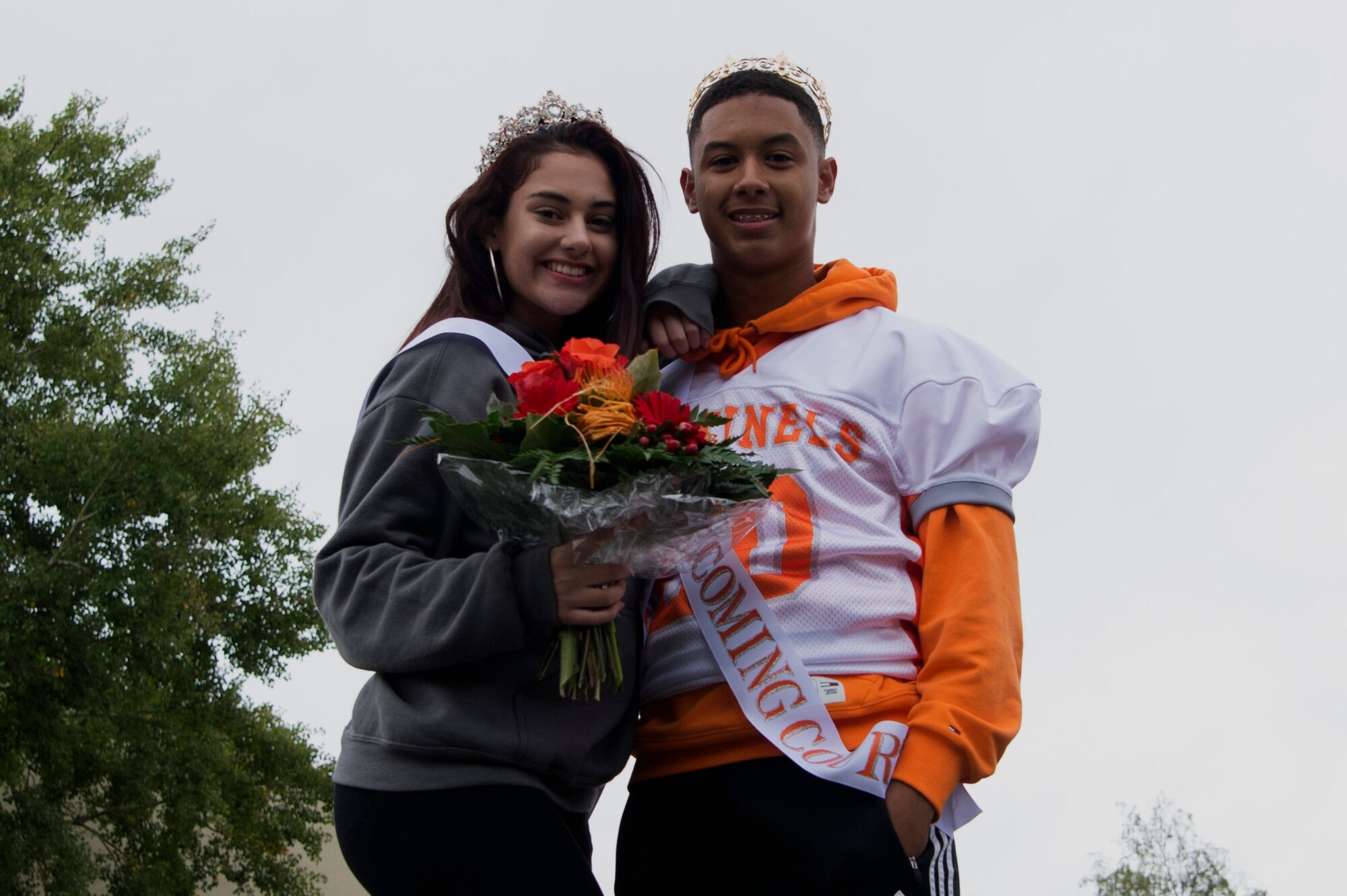 Spangdahlem High School students voted for the winners of homecoming court.