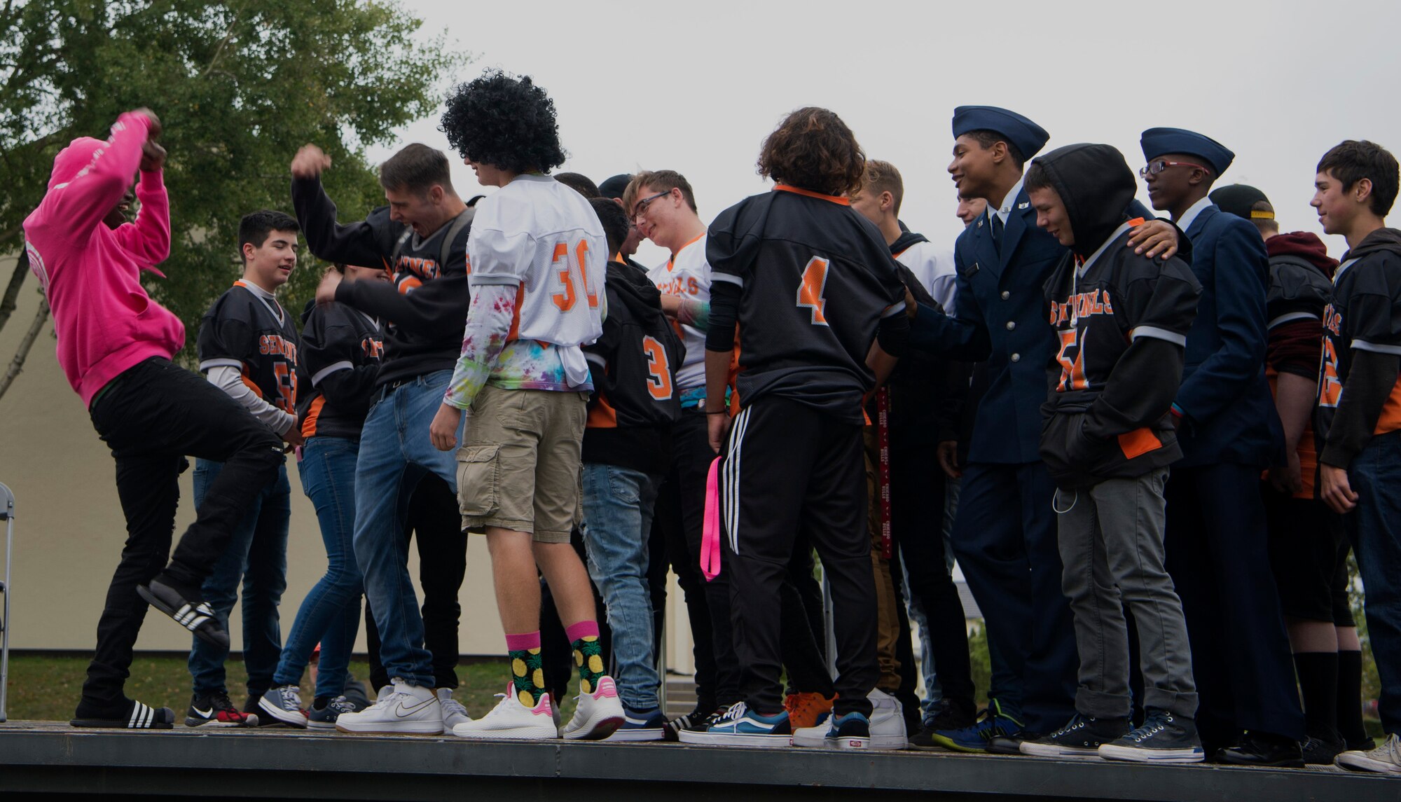 Spangdahlem Homecoming 2018 celebrates their football, cross country, tennis, golf, and cheerleading teams.