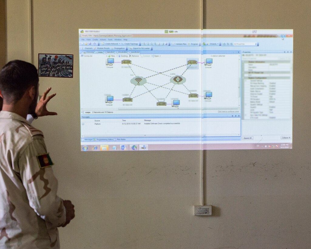 AAF 3G capability demonstration