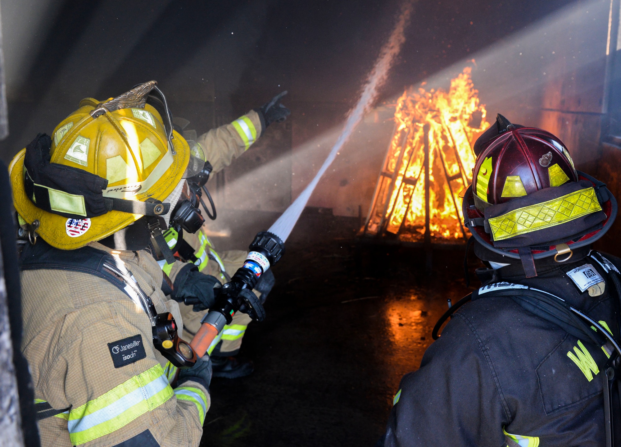 Fire Ops 101 event at Wright-Patterson Air Force Base