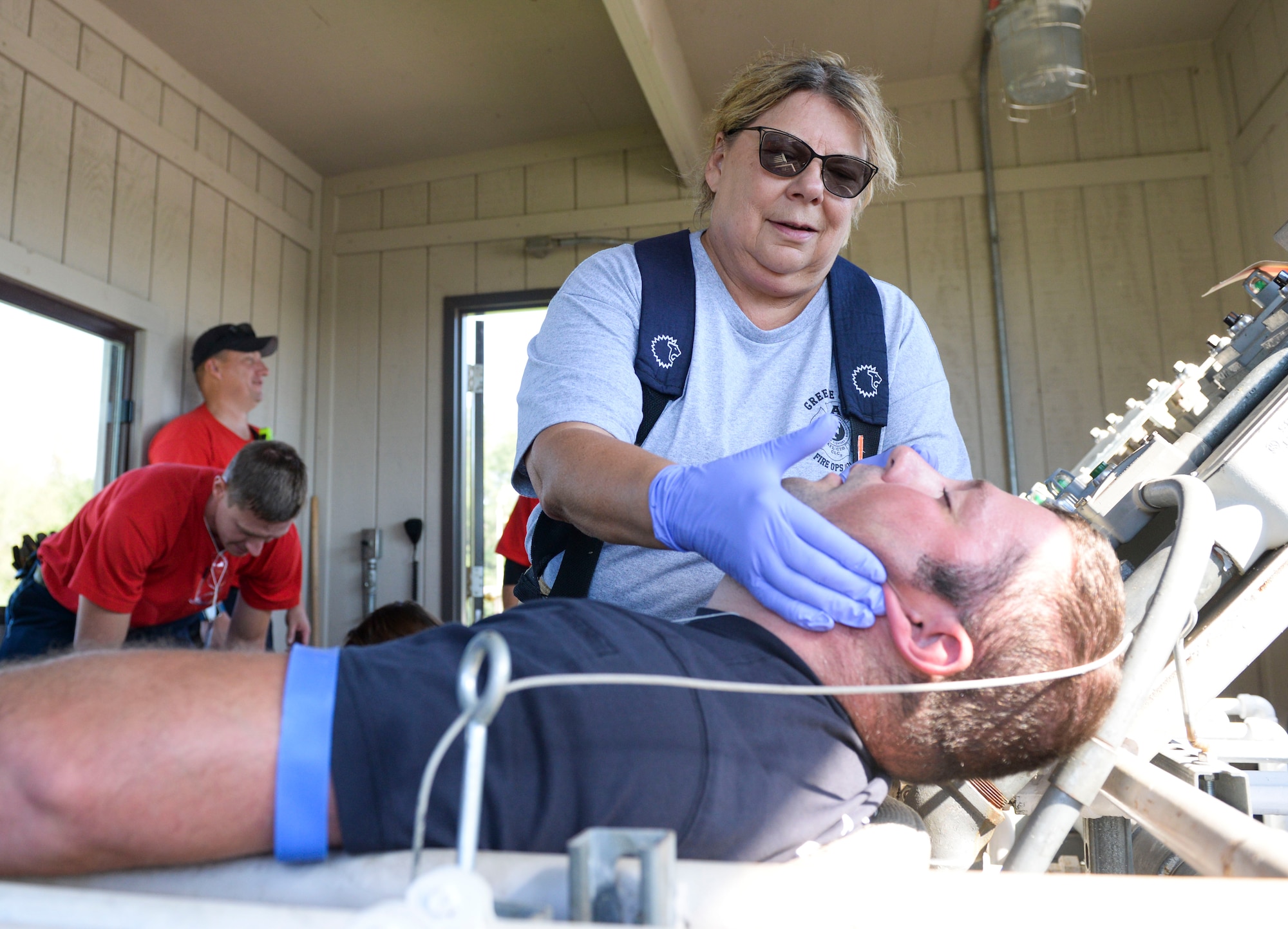 Fire Ops 101 event at Wright-Patterson Air Force Base