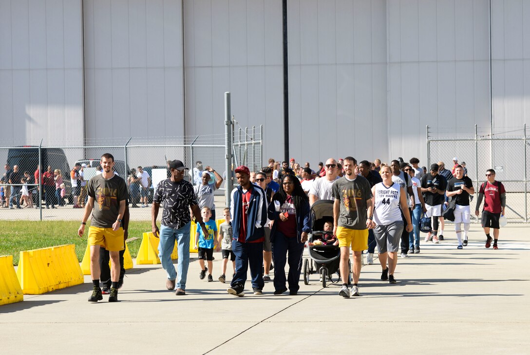 Cleveland Cavaliers Visit Wright-Patterson AFB