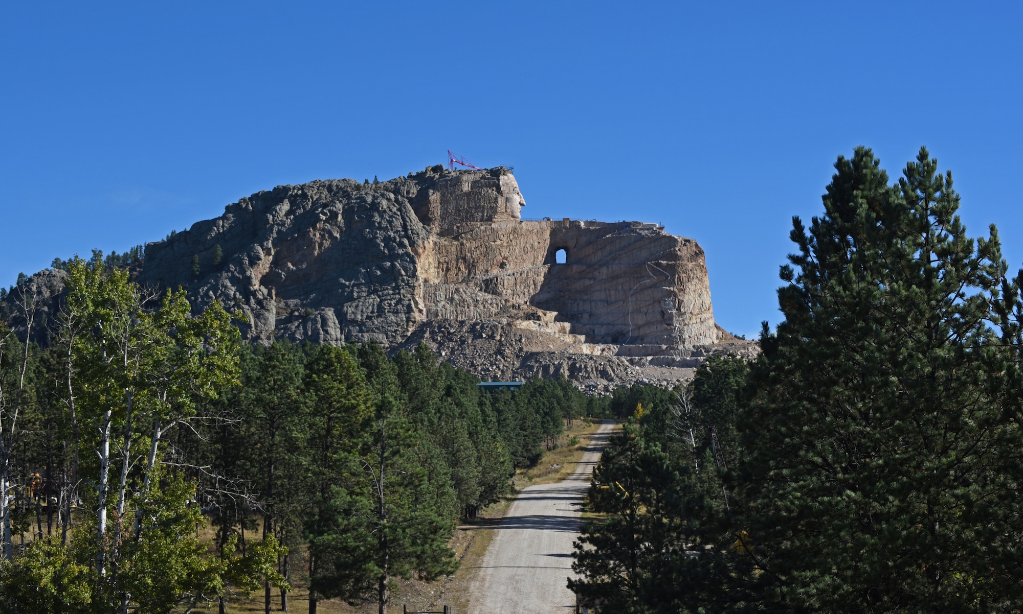 The 2018 Governors' Interstate Indian Council assembly was hosted at the Crazy Horse Memorial in Custer County, S.D., Sept. 26, 2018. Representatives from numerous states attended the 2018 GIIC assembly to discuss issues that influence the lives of Native American people across the country. (U.S. Air Force photo by Airman Christina M. Bennett)
