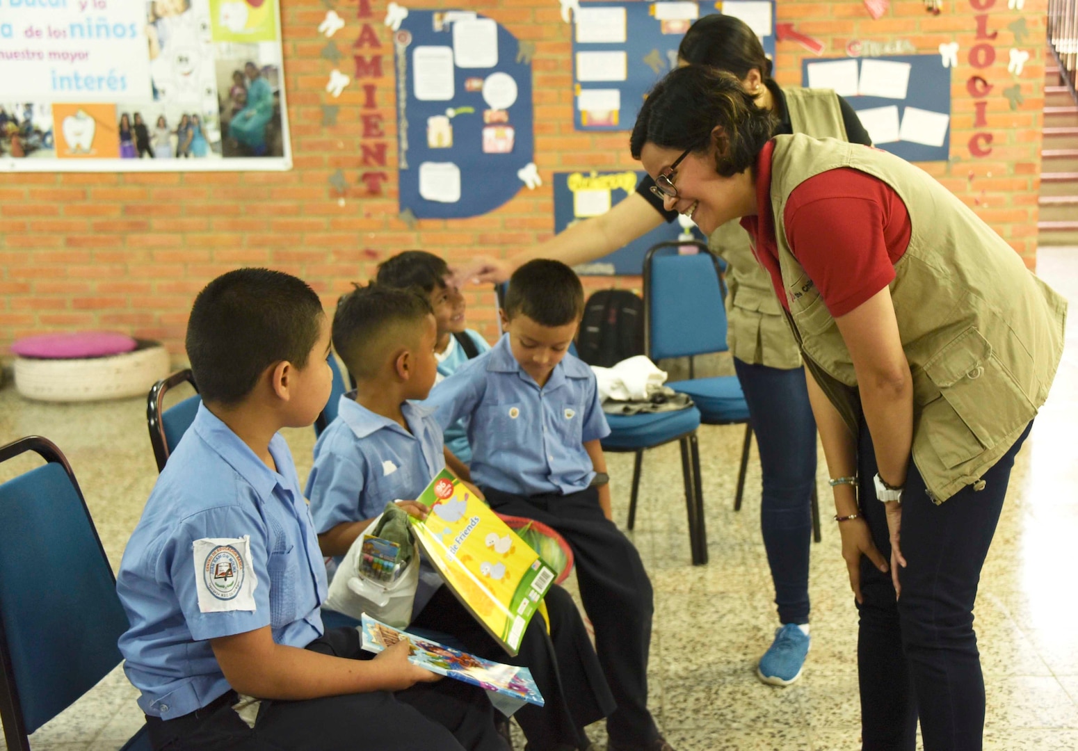 Regional Health Command Central provides pediatric dental services in Honduras