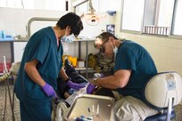 Regional Health Command Central provides pediatric dental services in Honduras