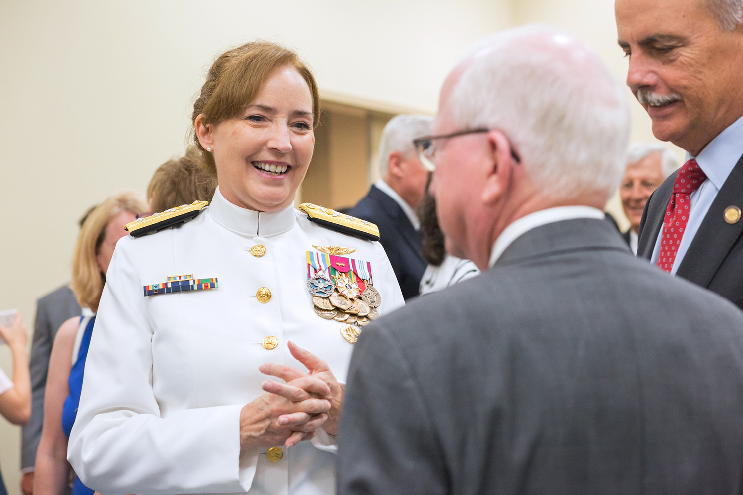 Rear Adm. Michelle C. Skubic Assumes Duty as Commander, Naval Supply