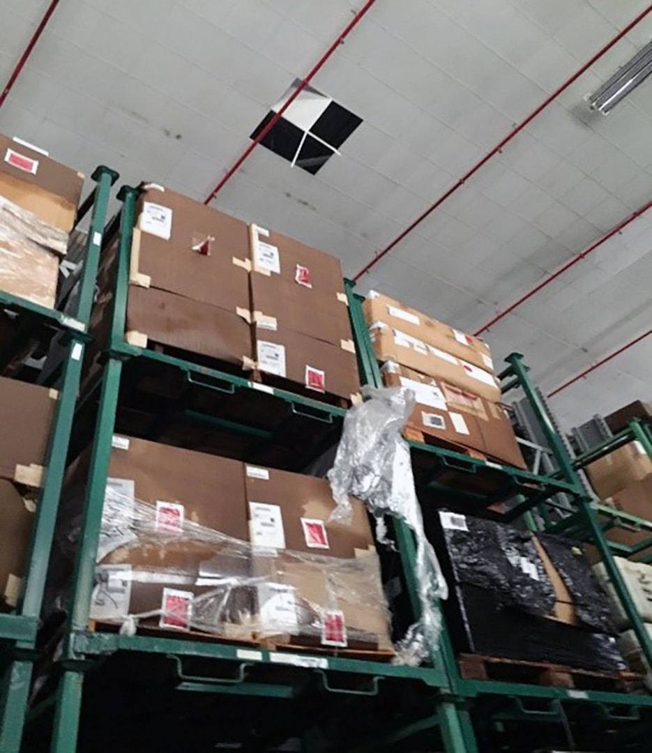 Distribution DAT assesses Hurricane Florence damage as clean-up is underway at Distribution Cherry Point, North Carolina