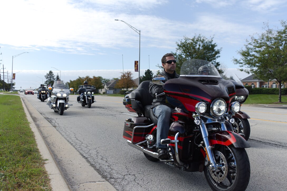 Motorcyclists Ride to Increase Awareness of Veteran Suicides