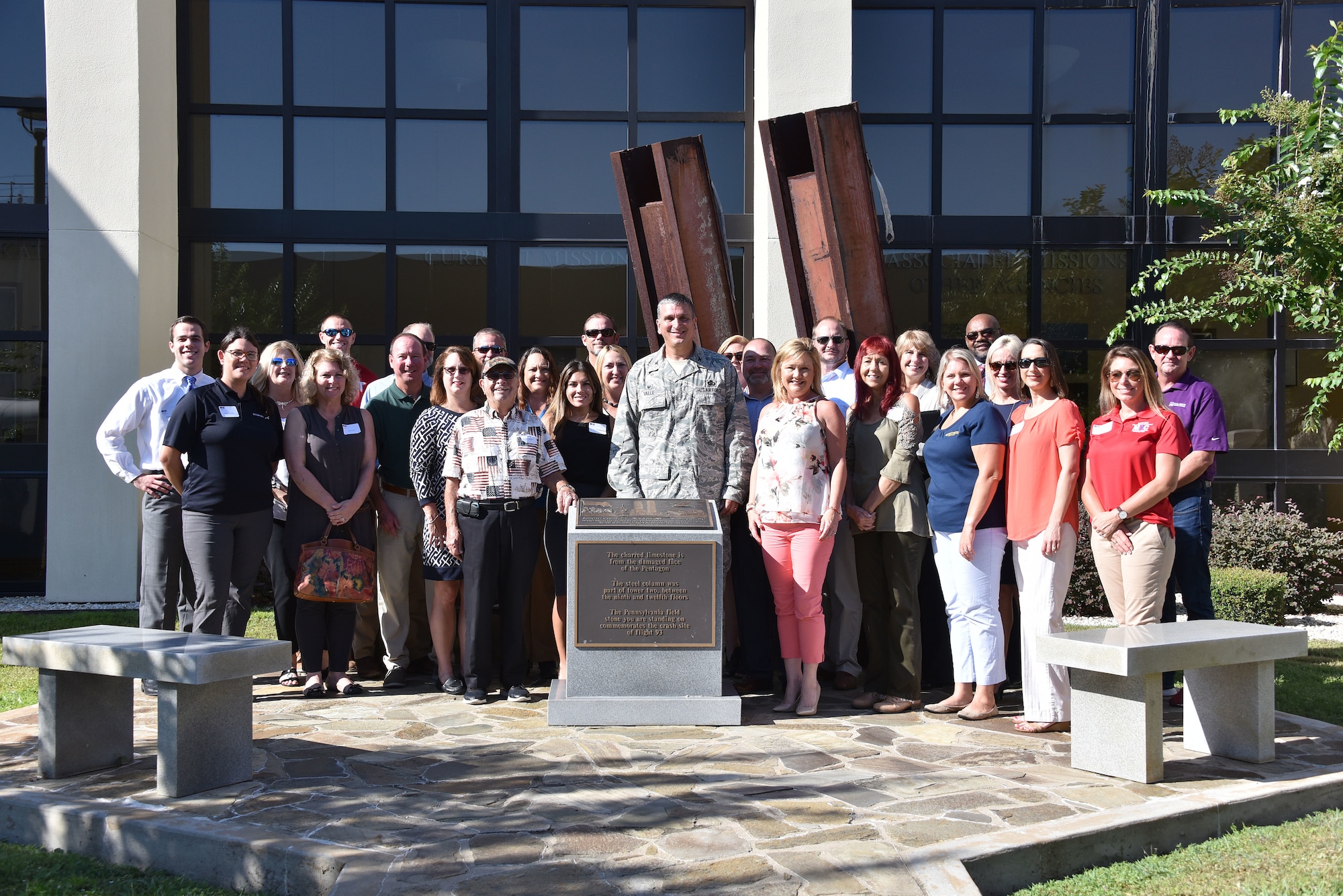 base tour at Tyndall Air Force Base