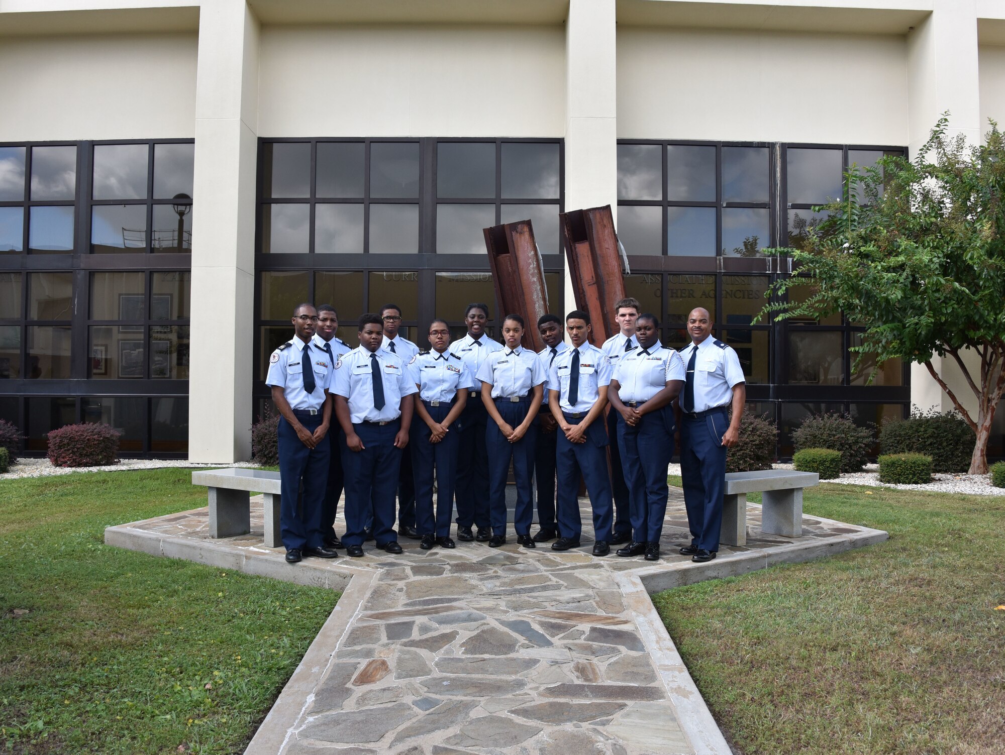 base tour at Tyndall Air Force Base