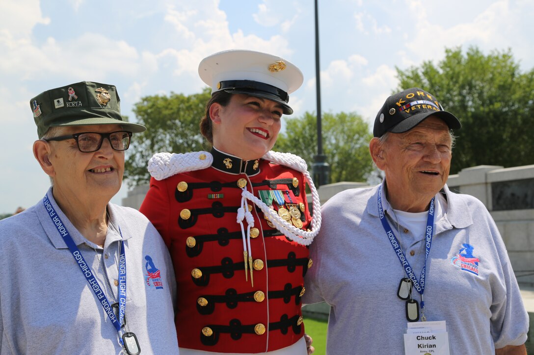 Honor Flight Chicago - Aug. 8, 2018