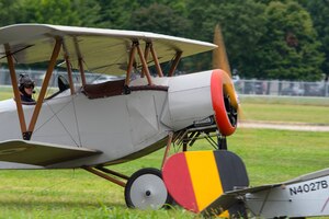 DAYTON, Ohio -- World War I replica aircraft took to the skies during during the eleventh WWI Dawn Patrol Rendezvous at the National Museum of the U.S. Air Force on Sept. 22-23, 2018. (U.S. Air Force photo by Ken LaRock)