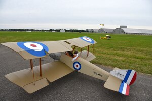 DAYTON, Ohio -- A view of radio controlled aircraft during the eleventh WWI Dawn Patrol Rendezvous at the National Museum of the U.S. Air Force on Sept. 22-23, 2018. (U.S. Air Force photo by Ken LaRock)
