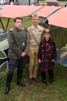 DAYTON, Ohio -- Visitors encountered re-enactors in a war encampment setting during the eleventh WWI Dawn Patrol Rendezvous at the National Museum of the U.S. Air Force on Sept. 22-23, 2018. (U.S. Air Force photo by Ken LaRock)