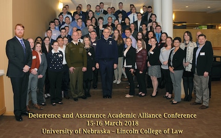 Deterrence and Assurance Academic Alliance Conference
15-16 March 2018
University of Nebraska – Lincoln College of Law