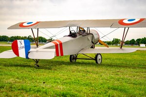 DAYTON, Ohio -- World War I replica aircraft took to the skies during the eleventh WWI Dawn Patrol Rendezvous at the National Museum of the U.S. Air Force on Sept. 22-23, 2018. (Courtesy photo by Courtney Caillouet)