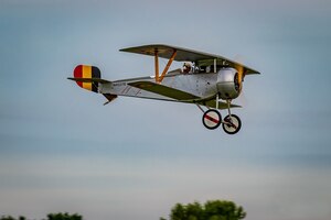 DAYTON, Ohio -- World War I replica aircraft took to the skies during the eleventh WWI Dawn Patrol Rendezvous at the National Museum of the U.S. Air Force on Sept. 22-23, 2018. (Courtesy photo by Courtney Caillouet)