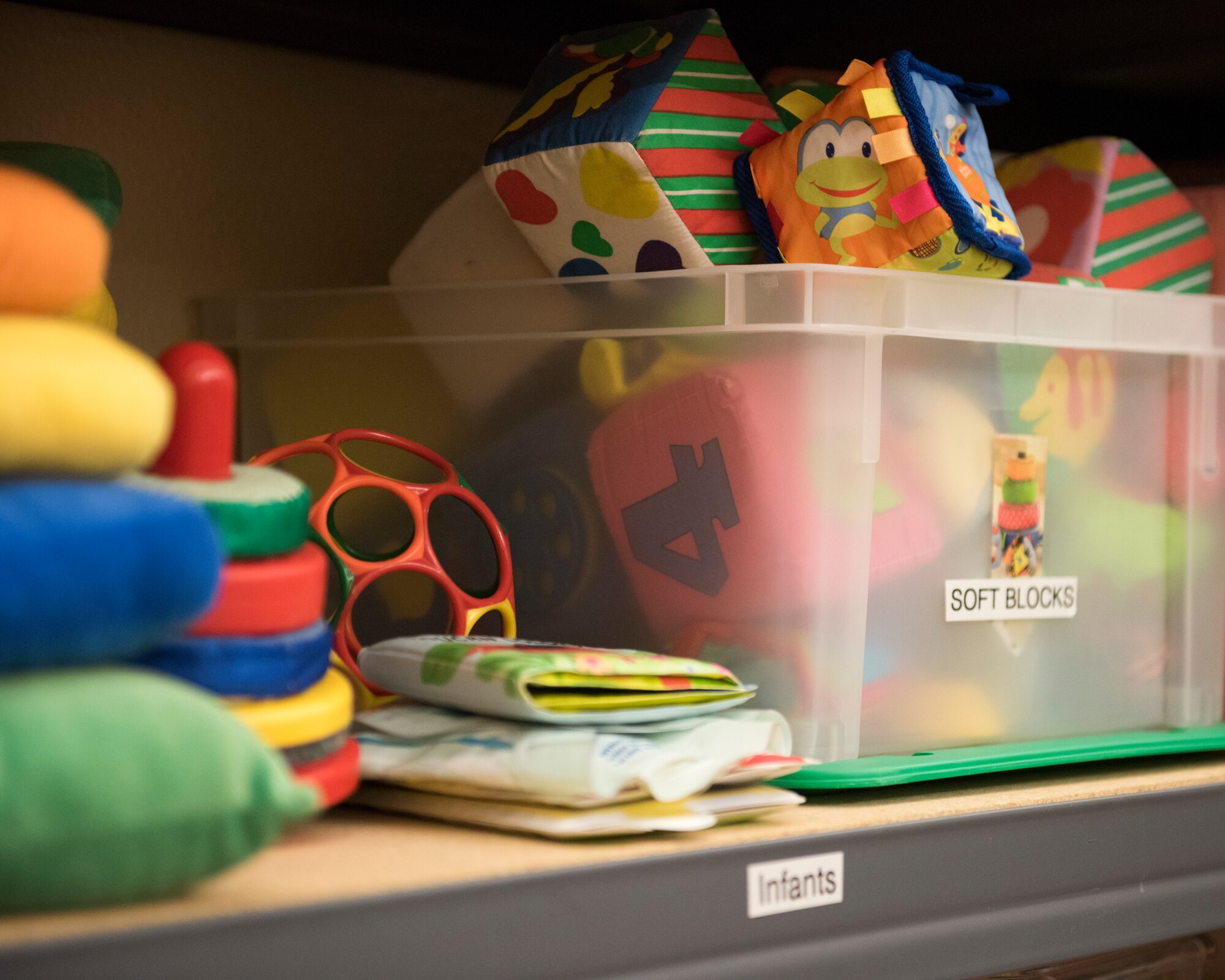 The 366th Force Support Squadron child and youth programs office is always looking for family child care providers. (U.S. Air Force photo by Airman 1st Class Hailey Bivens)