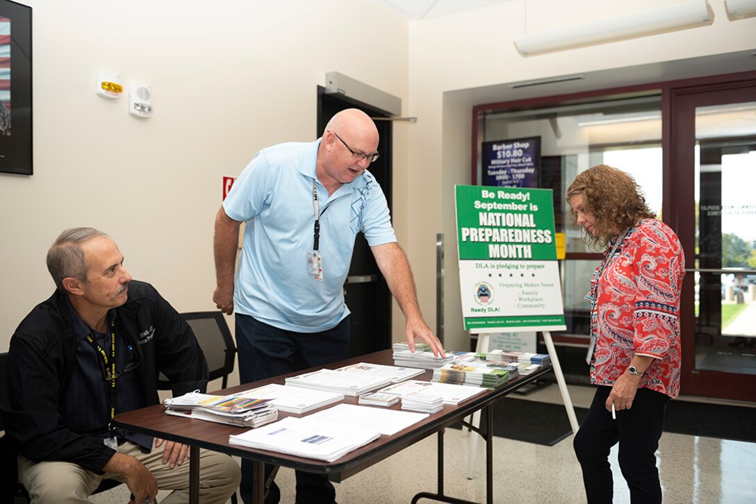 National Preparedness Month informational booth