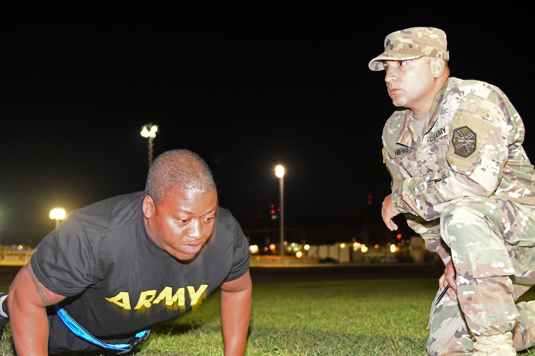 210th RSG Soldiers conduct APFT