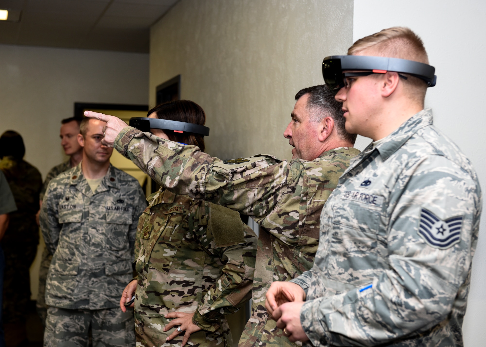 Sheppard Air Force Base is visited by Maj. Gen. Timothy Leahy, Commander of the 2nd Air Force