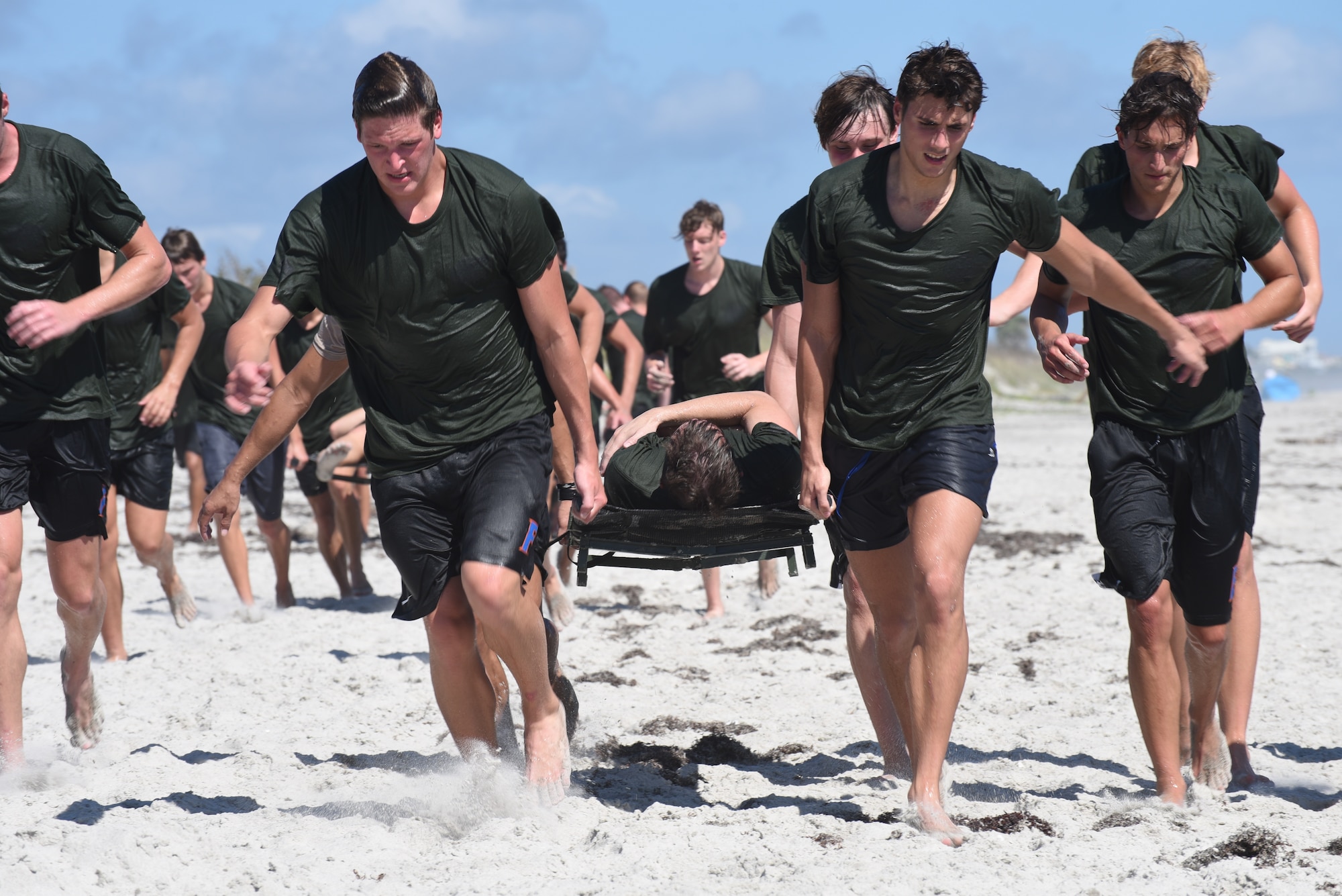 UF Mens Team Trains with PJs