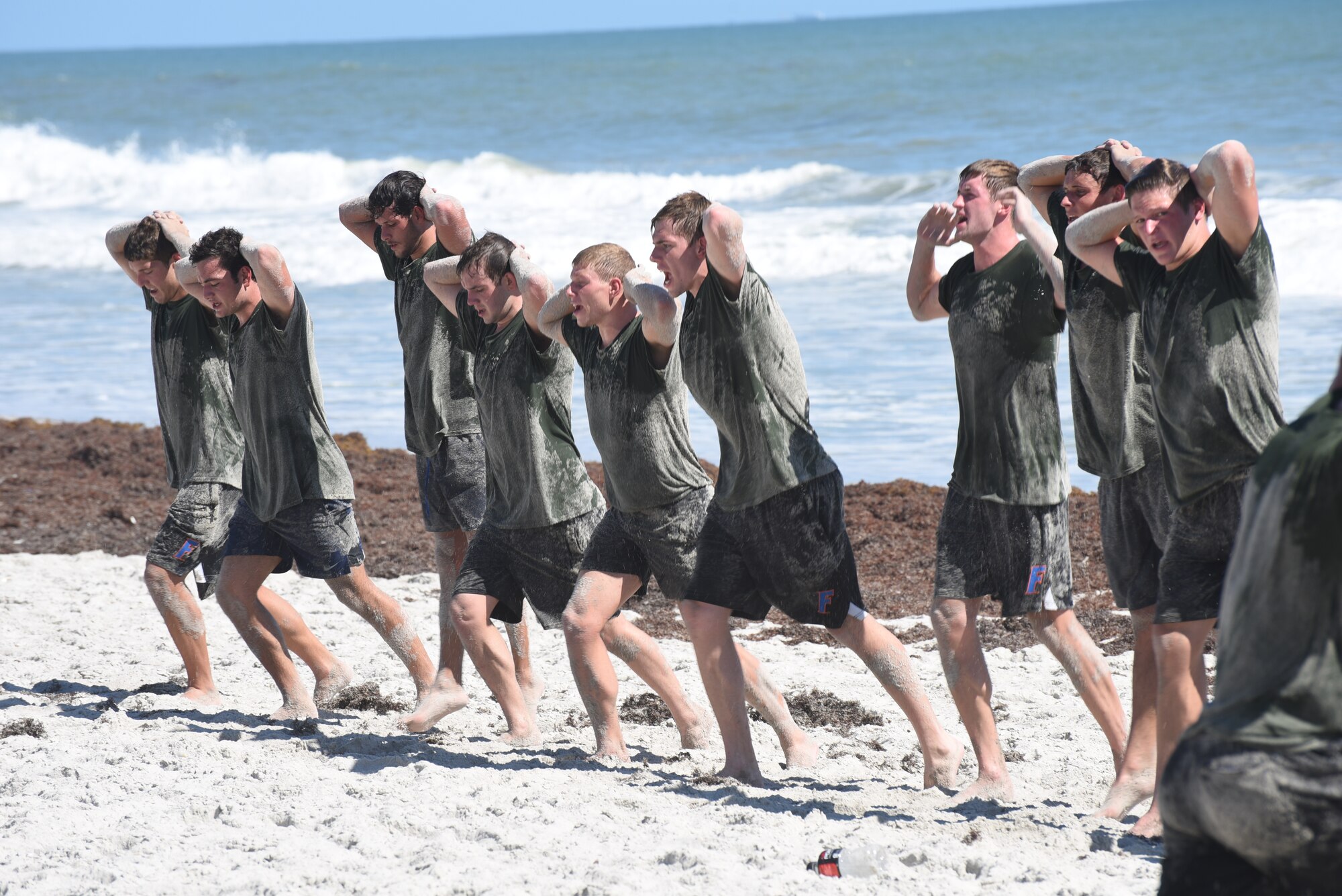 UF Mens Team Trains with PJs