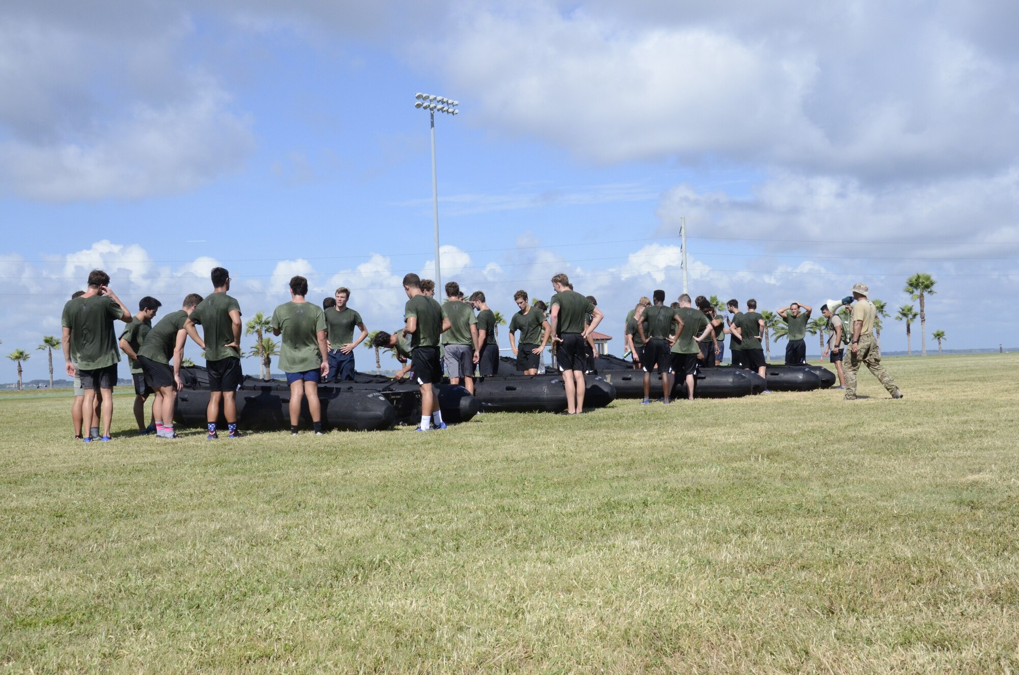 UF Mens Team Trains with PJs
