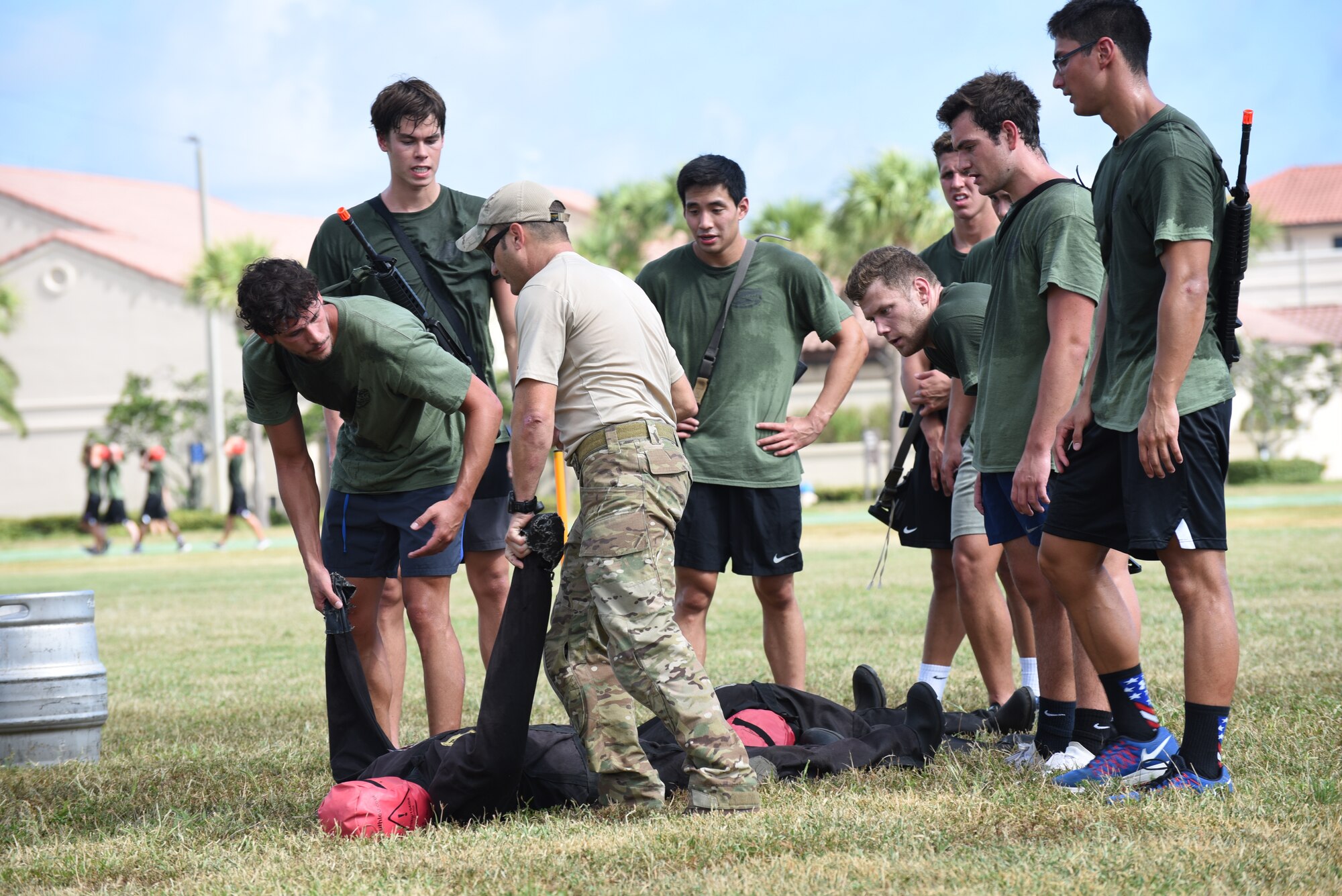 UF Mens Team Trains with PJs