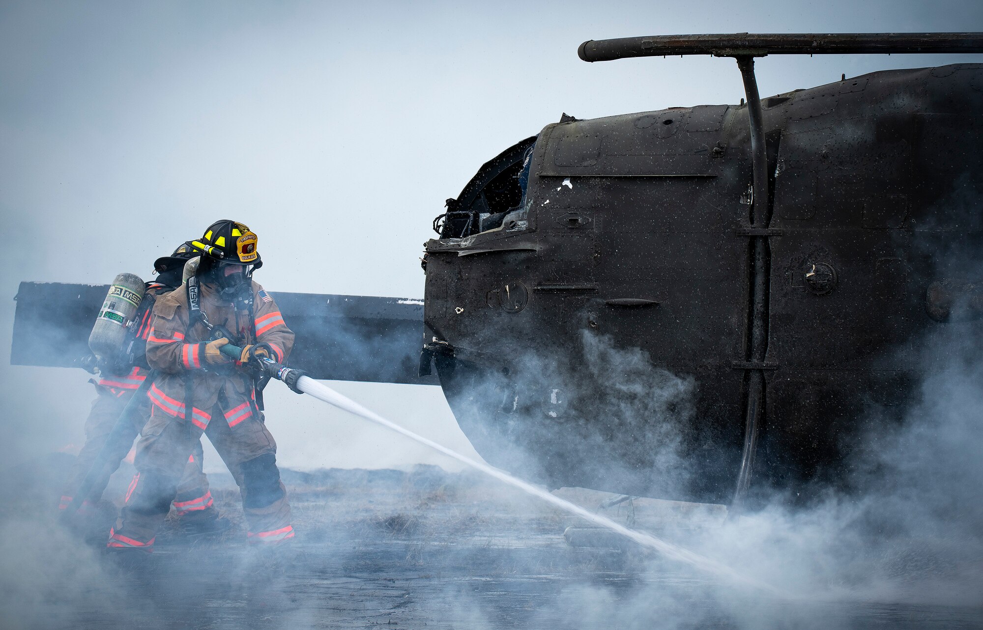 Eglin mass casualty exercise - Fire