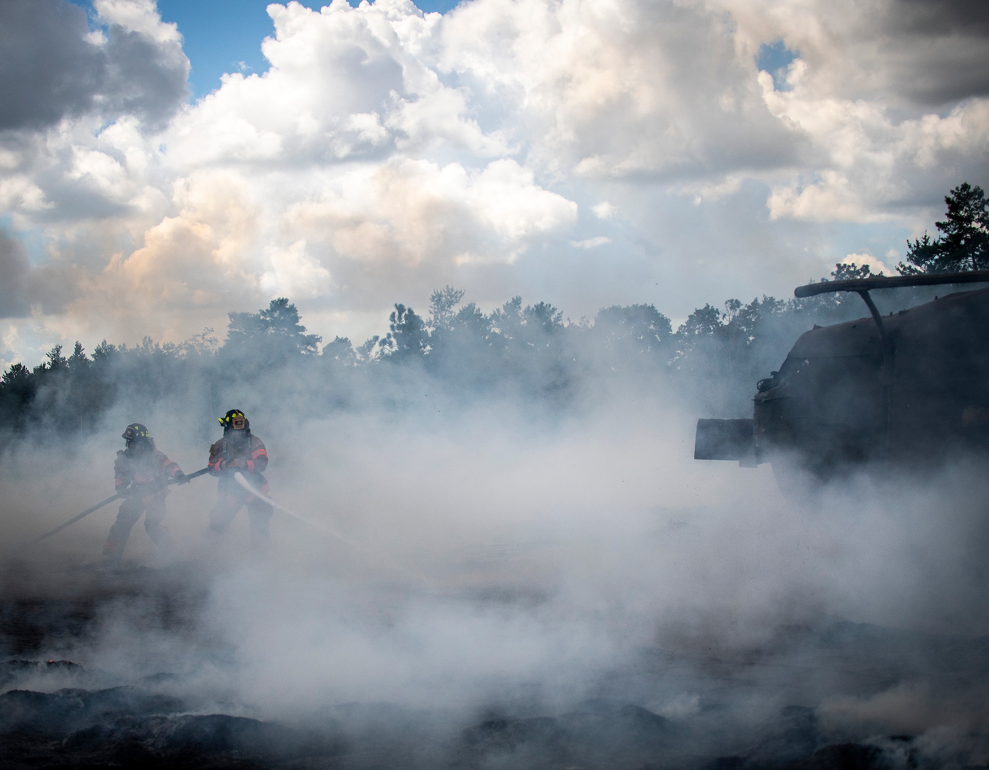 Eglin mass casualty exercise - Fire