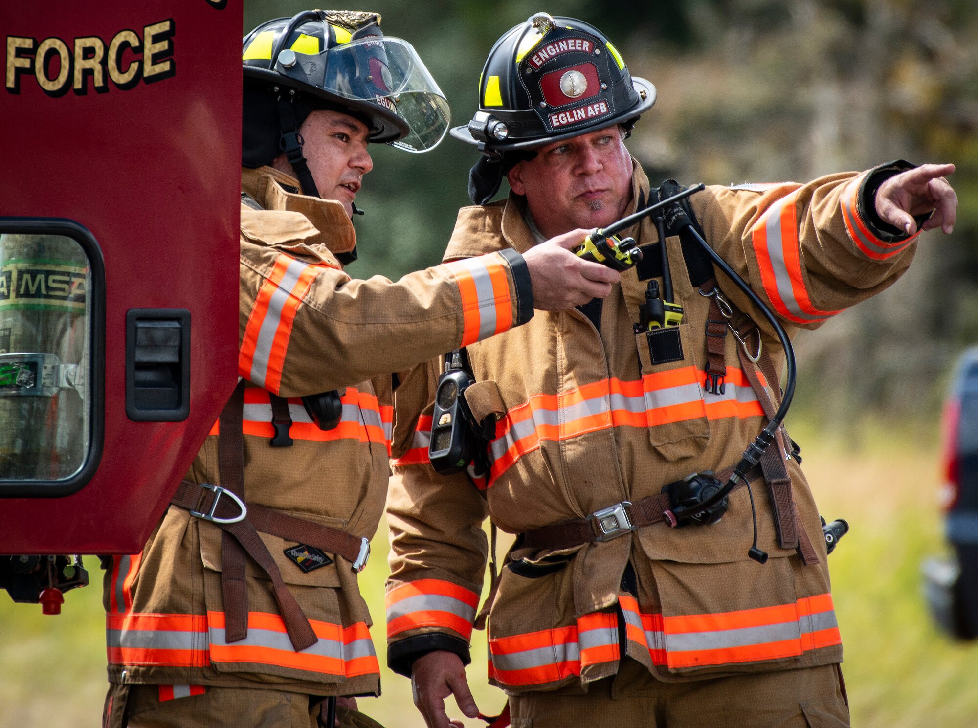 Eglin mass casualty exercise - Fire