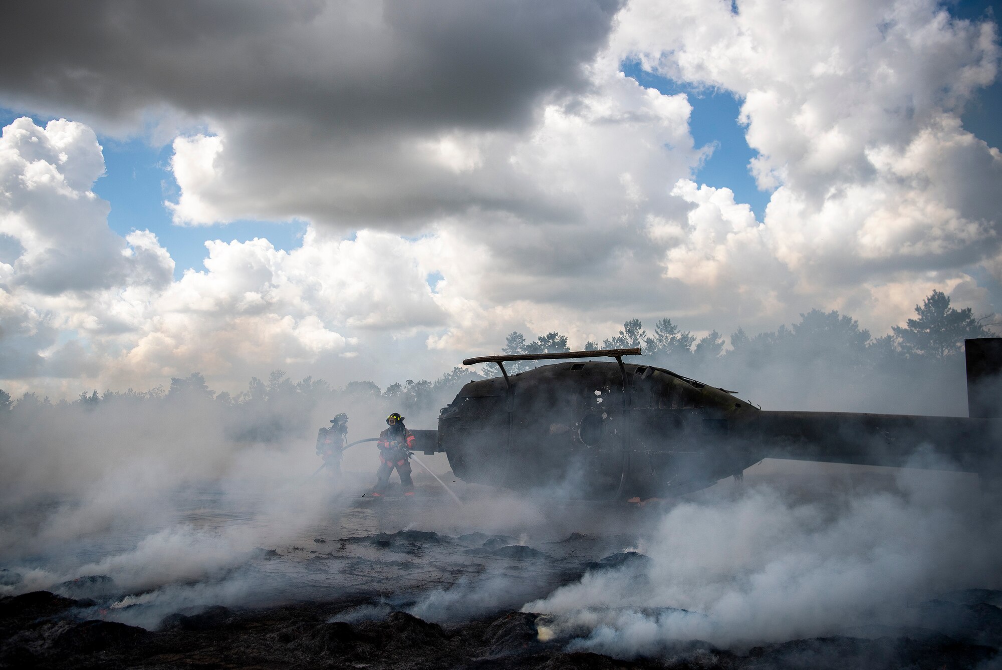 Eglin mass casualty exercise - Fire