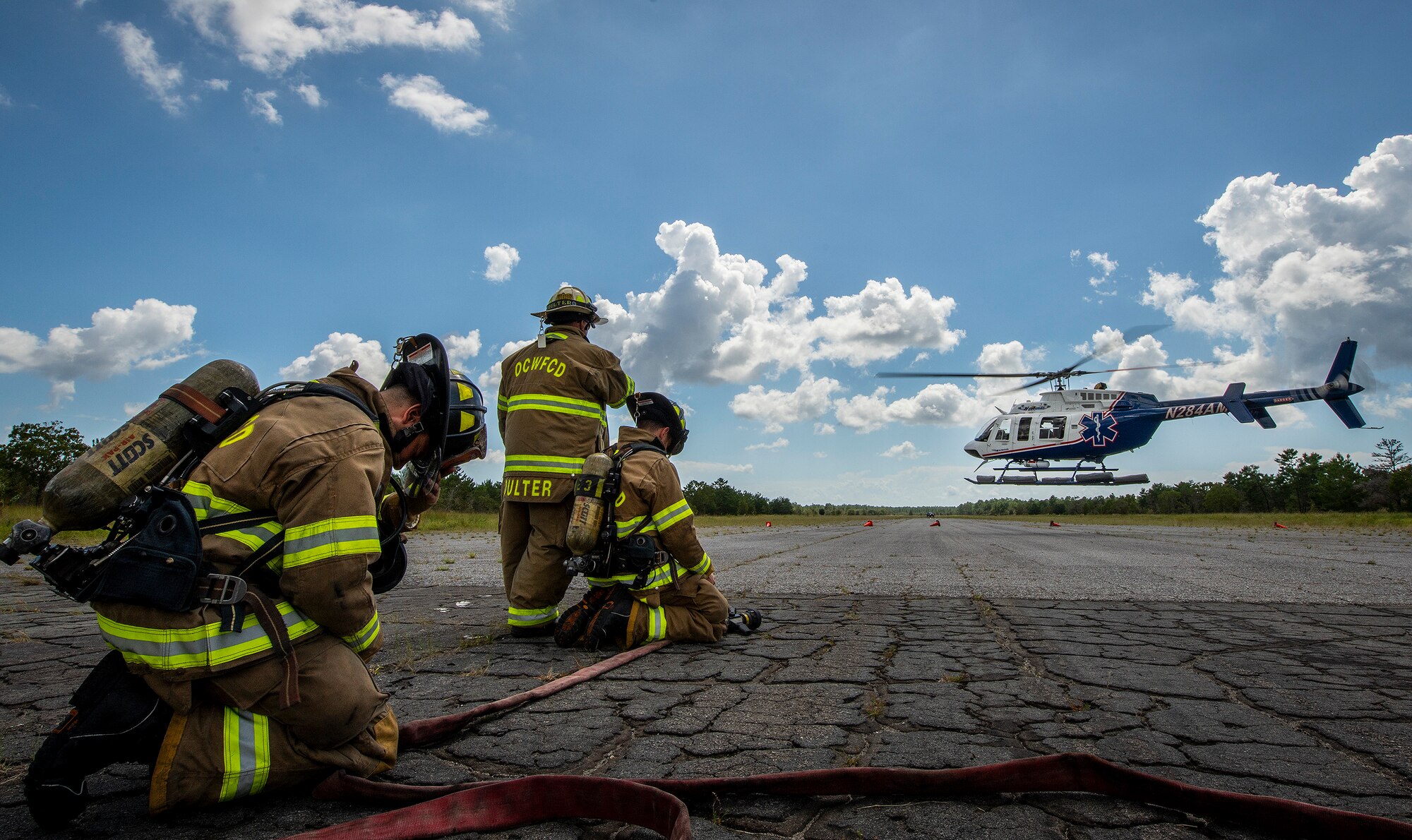 Eglin mass casualty exercise - Rescue