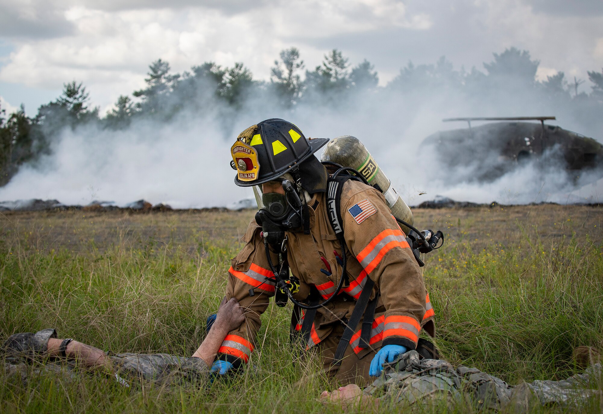 Eglin mass casualty exercise - Rescue