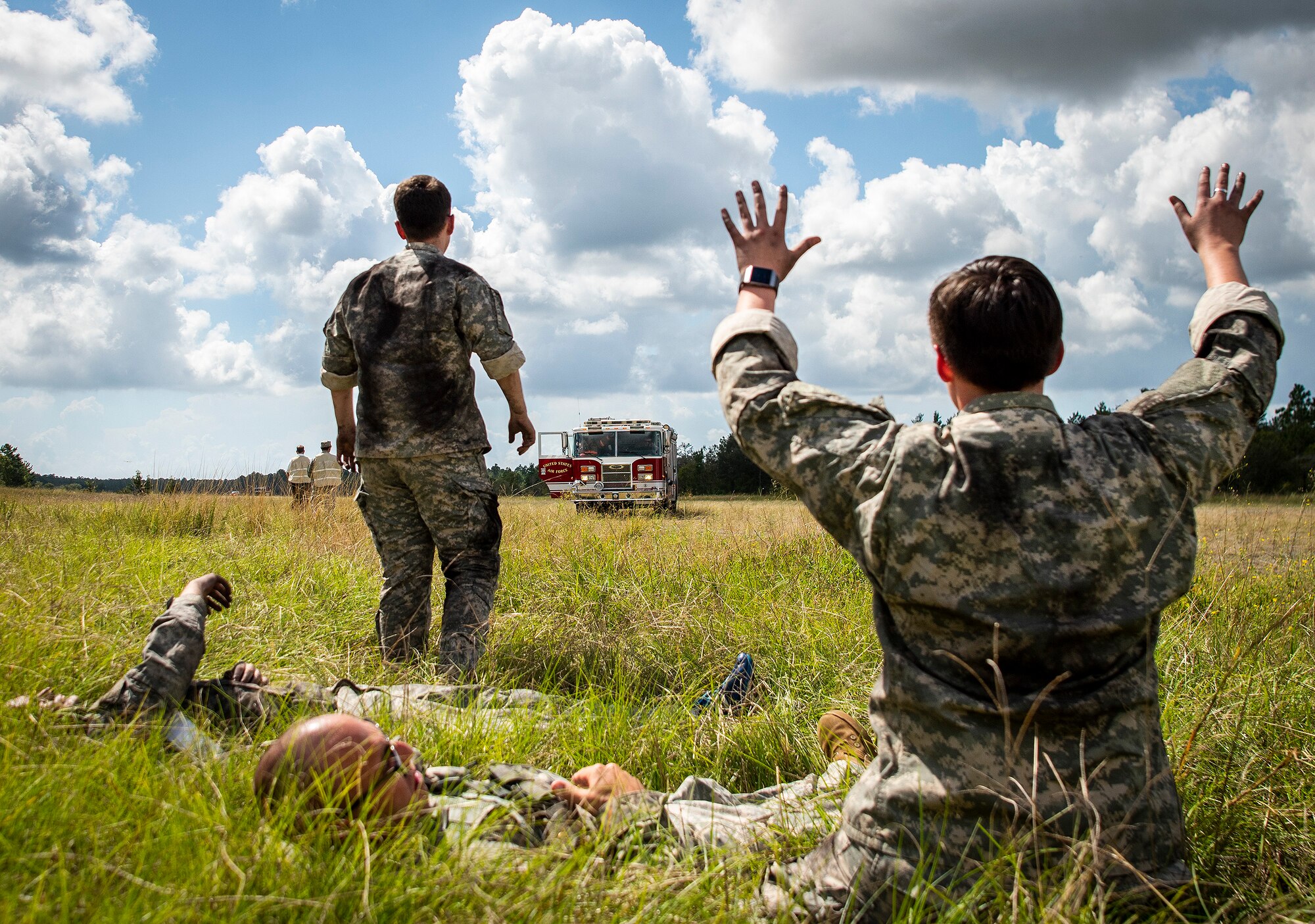 Eglin mass casualty exercise - Rescue