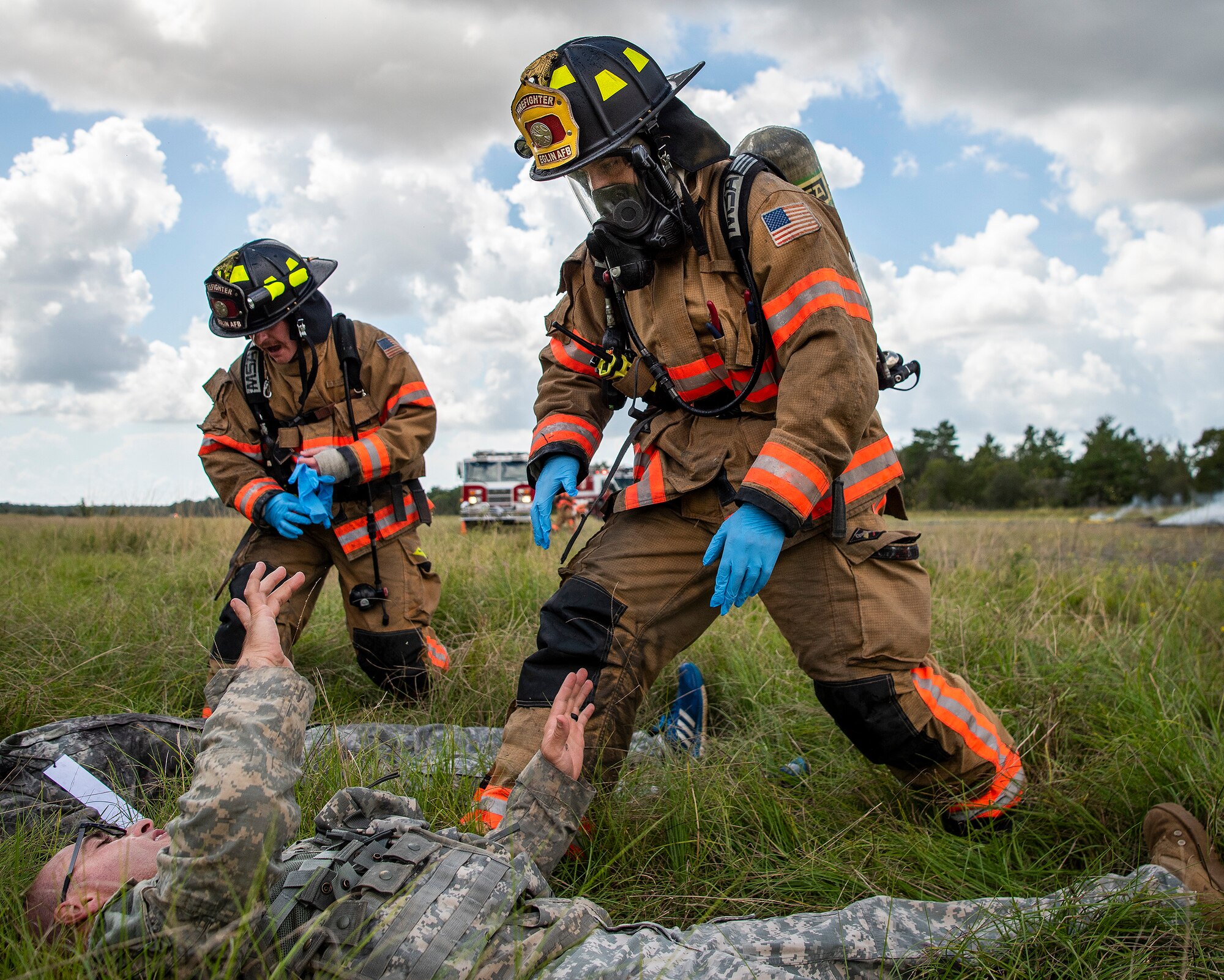 Eglin mass casualty exercise - Rescue