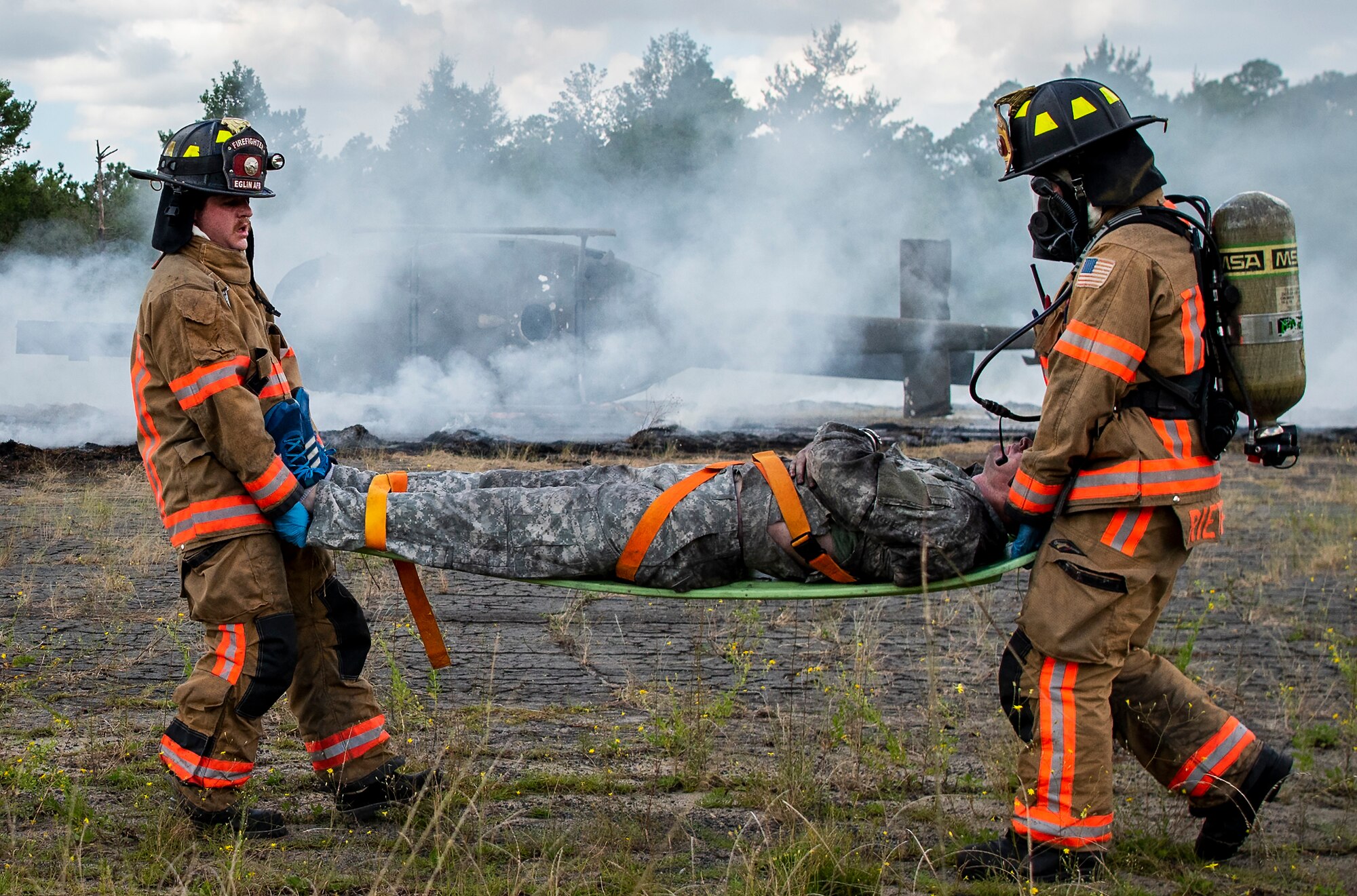 Eglin mass casualty exercise - Rescue