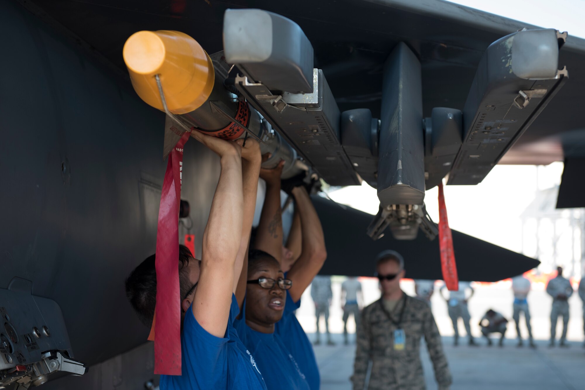 AMUs compete in quarterly load crew competition
