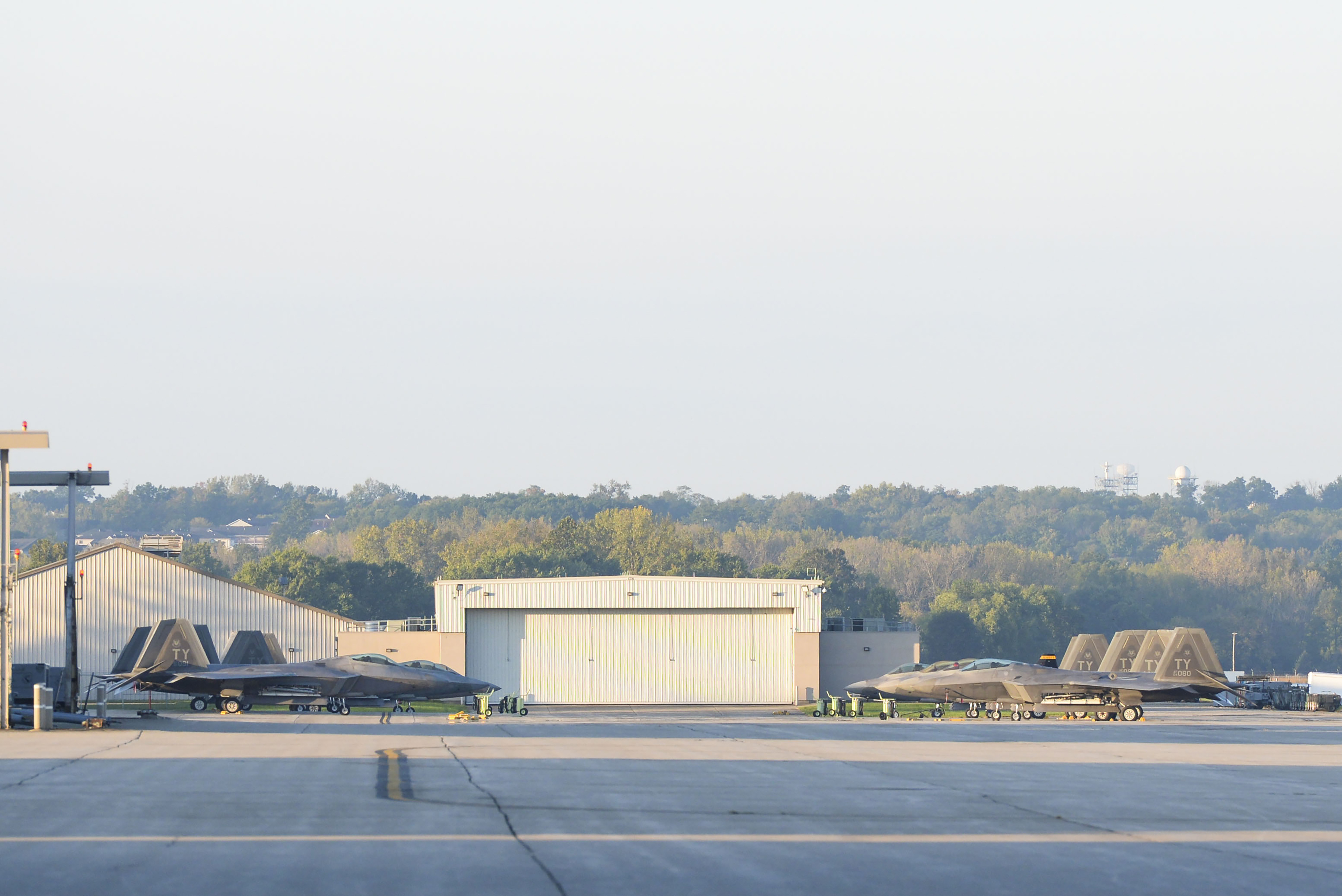 Aircraft Use WrightPatterson AFB As Safe Haven