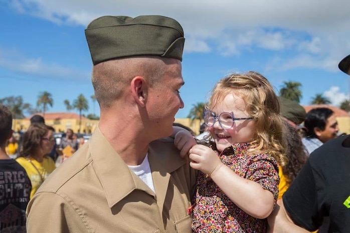The new Marines of Hotel Company, 2nd Recruit Training Battalion, reunite with their loved ones during Family Day at Marine Corps Recruit Depot San Diego, Oct 4