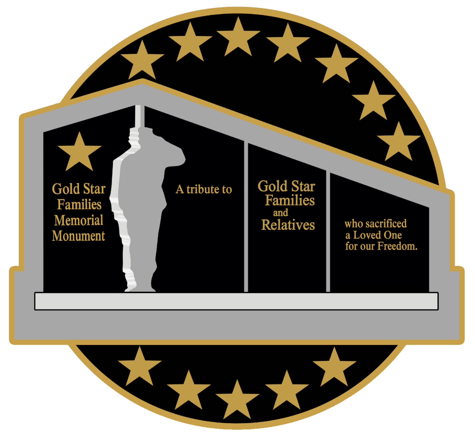 Gold Star Families Logo.