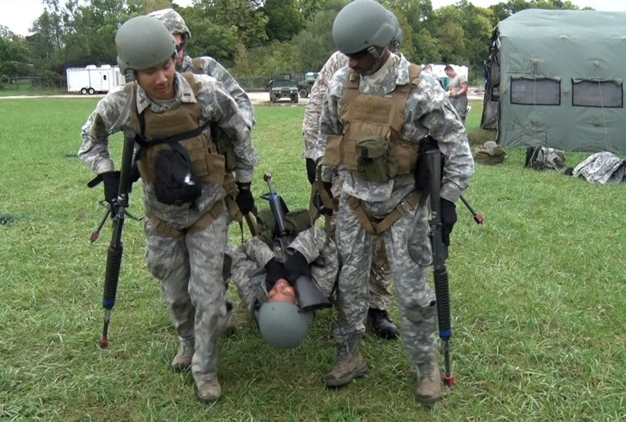 A wide range of technologies, including Ohio-based Hyprum’s Tactical Mobility System (pictured) were integrated into training missions or demonstrated at Operation Tech Warrior in late September. (Courtesy photo)