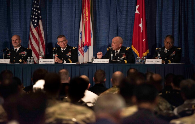 Lt. Gen. Charles Luckey at AUSA