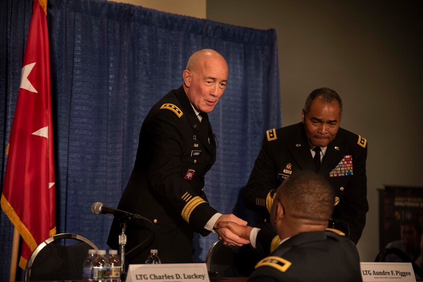 Lt. Gen. Charles Luckey at AUSA