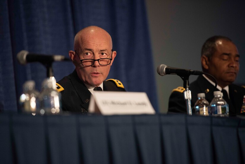 Lt. Gen. Charles Luckey at AUSA